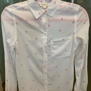 Beachlunchlounge Long Sleeve with pink hearts